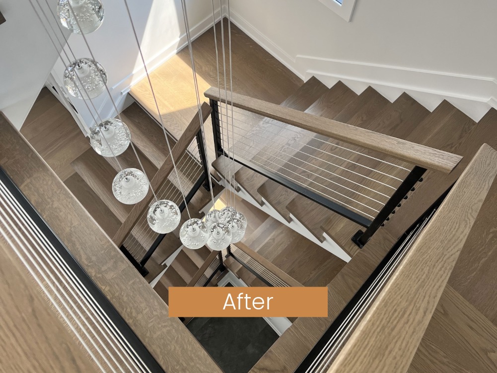 Classic Gray Stairs
