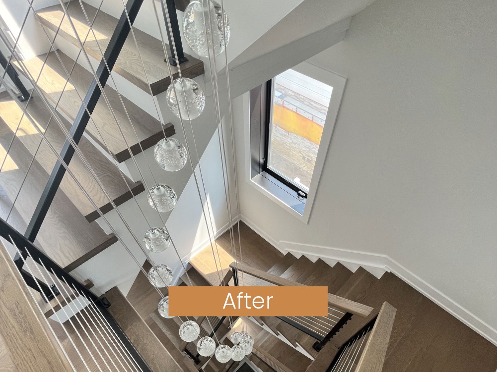 Classic Gray Stairs