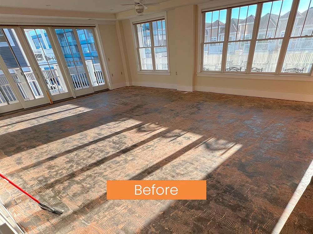 Before Renova Flooring