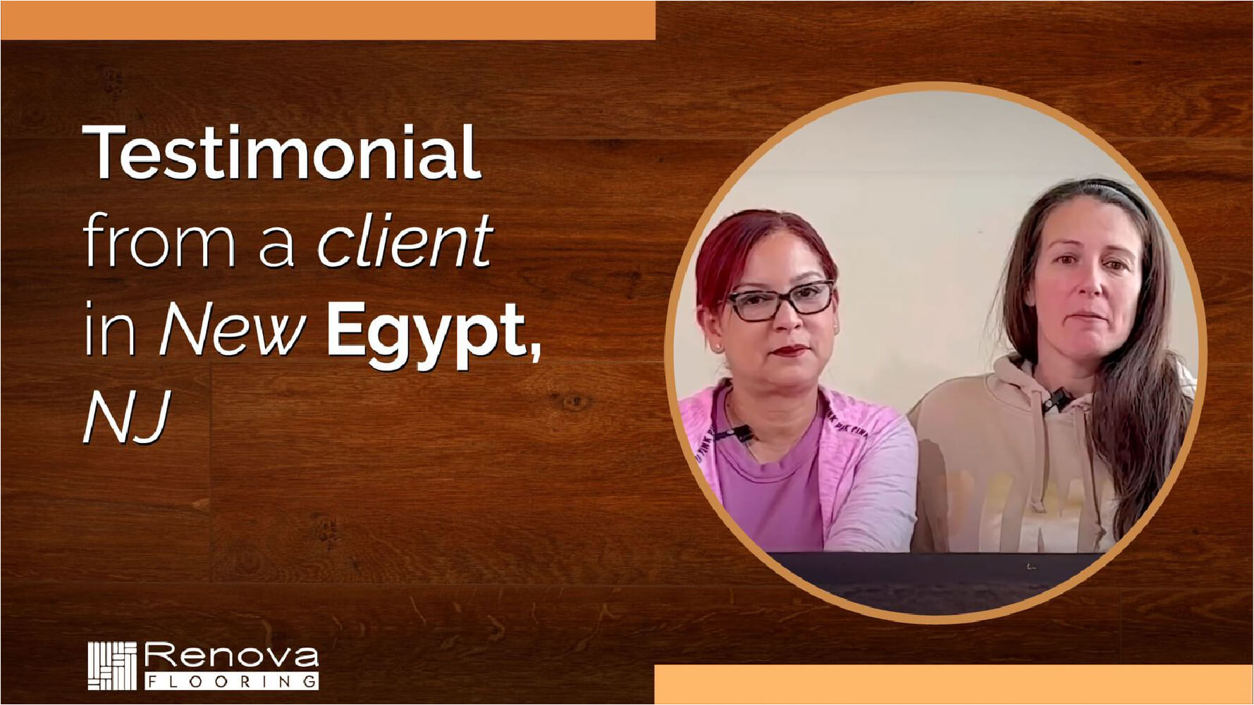 Testimonial from a client in New Egypt, New Jersey
