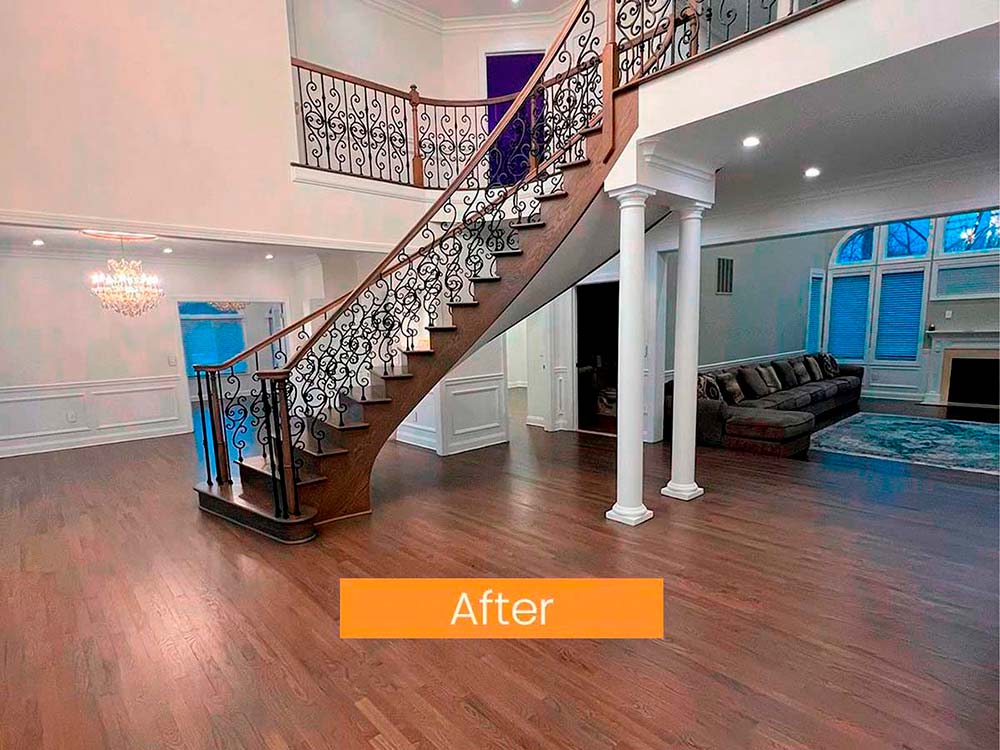 After Renova Flooring Refinishing