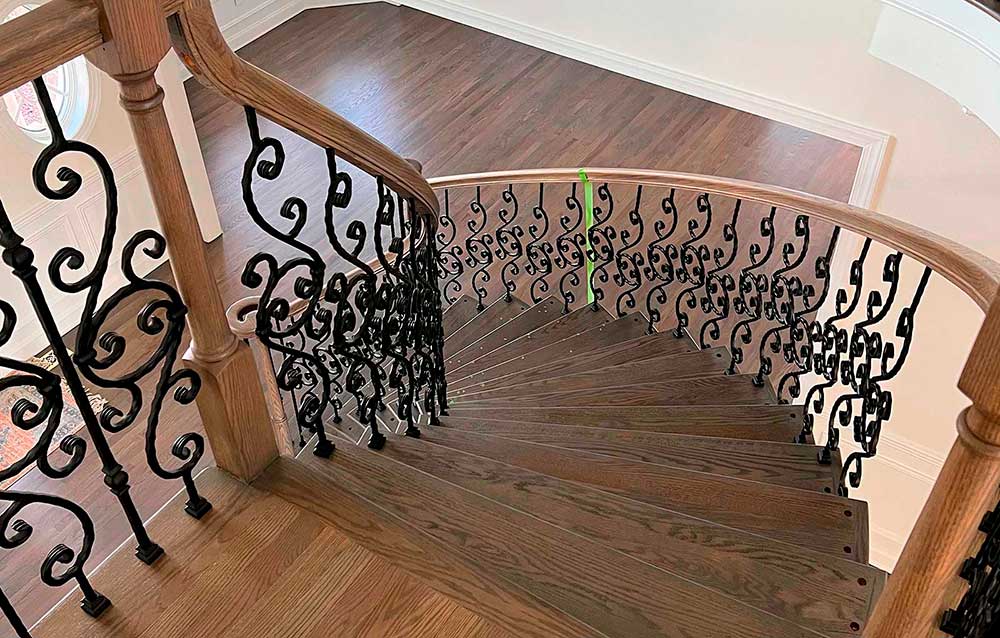 Handrail installation