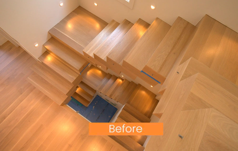 Handrail installation