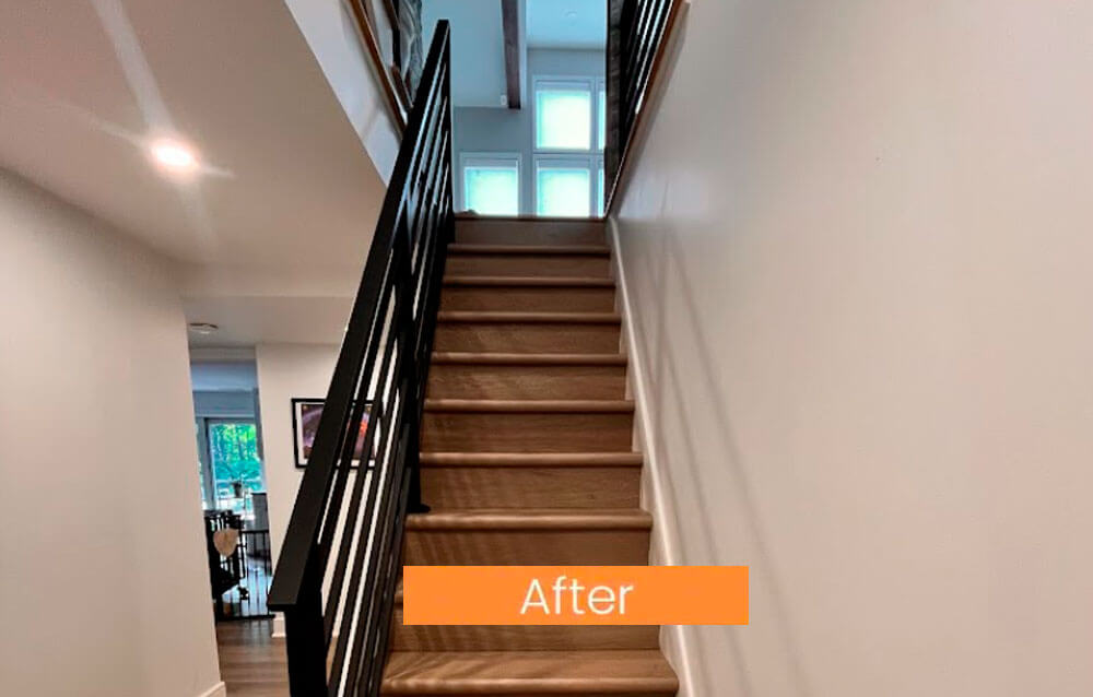 Handrail installation